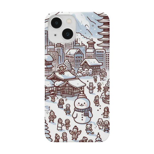 雪の花火 Smartphone Case