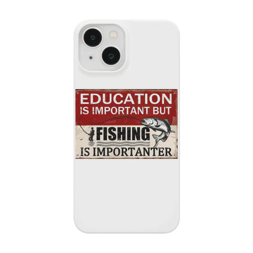 釣り　レトロテイスト1 Smartphone Case