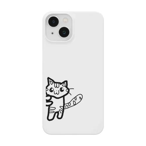 覗くネコ Smartphone Case