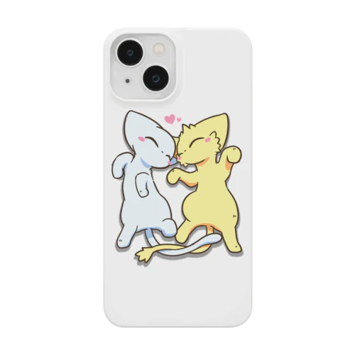 なかよし♡【ニャン&ニャン】 Smartphone Case