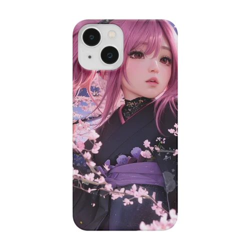 桜の下で Smartphone Case