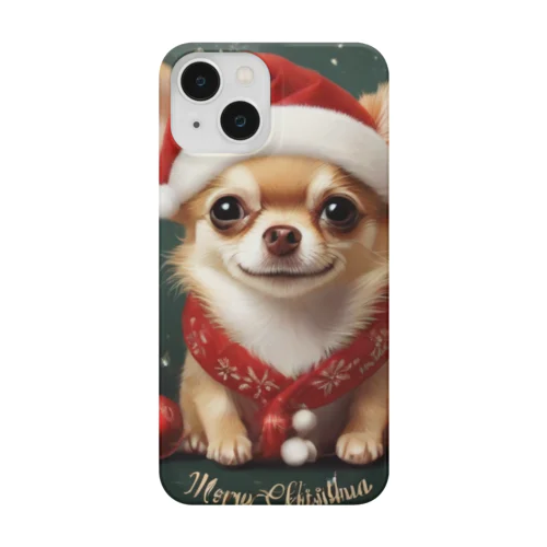 小さな友達と共に迎える、クリスマスの夜」 Smartphone Case