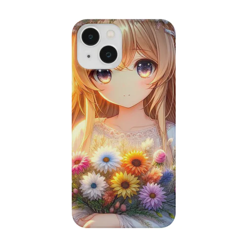 花天使　冬の花束　アニメ風 Smartphone Case