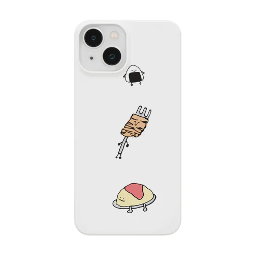 食いしん坊iPhoneケース Smartphone Case