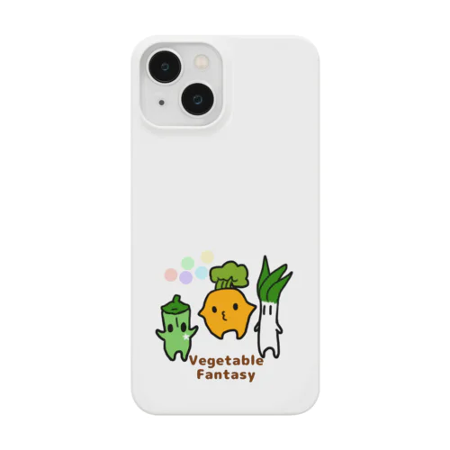 Vegetable Fantasy ｰニンジン・オクラ・ネギｰ Smartphone Case