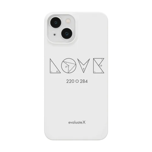 【White】 xを求めよ。(1, 2) Smartphone Case