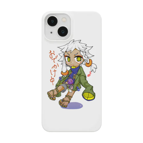 外ハネ神ちゃんおでかけ中 iPhone Smartphone Case