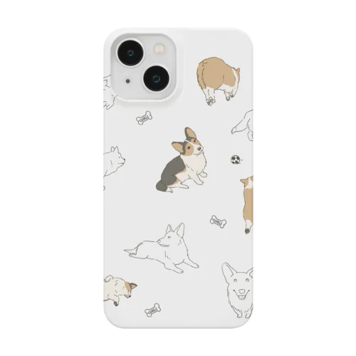 しっぽコーギー　詰め合わせ Smartphone Case