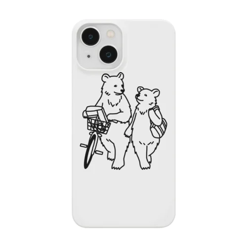 一緒に帰るクマ Smartphone Case