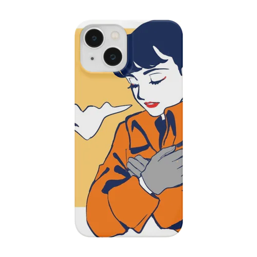 真冬の女の子 Smartphone Case