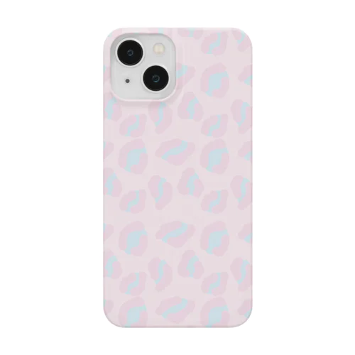 leopard pink スマホケース