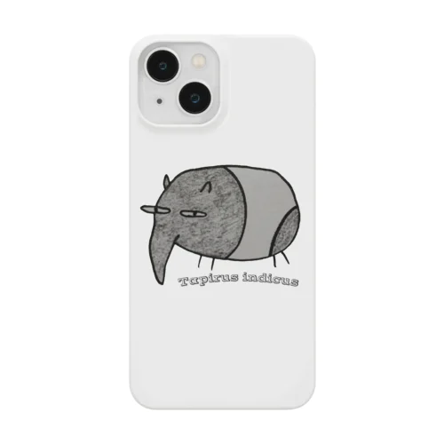 『Tapirus indicus』＝マレーバク スマホケース