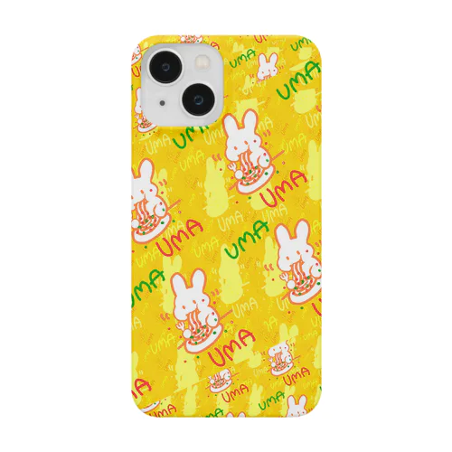 UMAUMAうさぎイエロー Smartphone Case