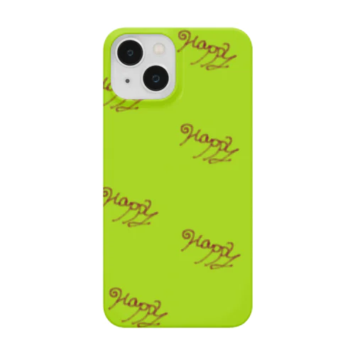 green　happy・はっぴぃぐりーん🍀 Smartphone Case