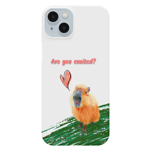 ワクワク...カピバラさん Smartphone Case