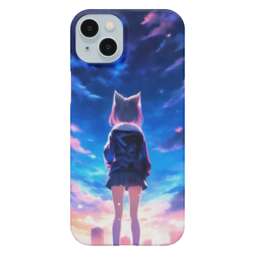 野良猫の夢見た夜 Smartphone Case