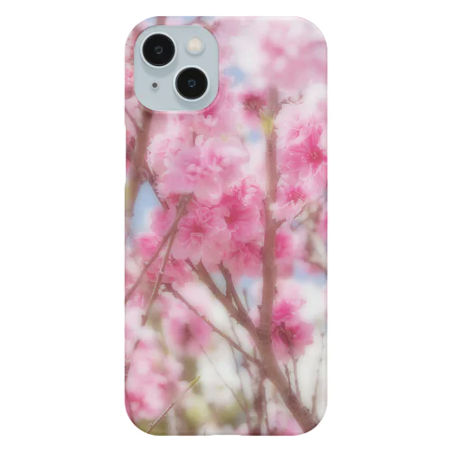 花フォト（八重桜） Smartphone Case