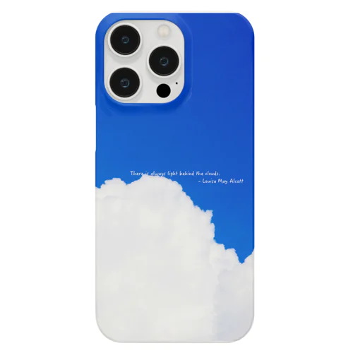 ” There is always light behind the clouds ” Smartphone Case