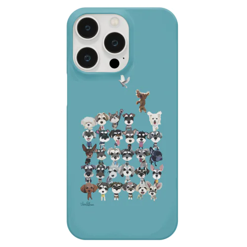 ikeWans★手書きシュナウザー Smartphone Case