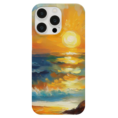光の道しるべ iPhone Smartphone Case