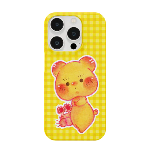 もじもじくまたろうスマホケース Smartphone Case