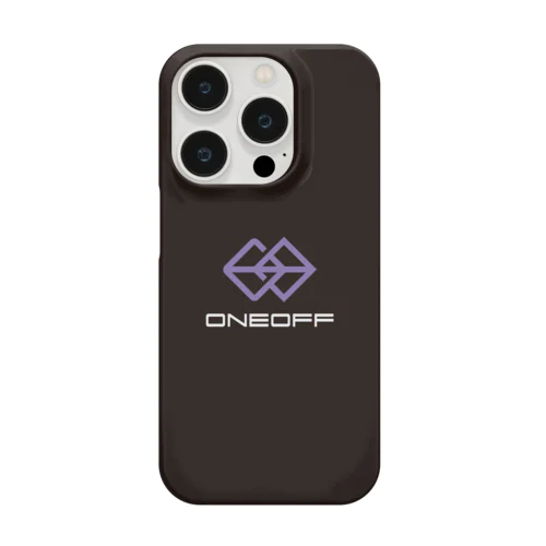 【ONEOFFロゴ】スマホケース/ブラック Smartphone Case