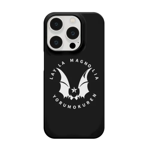 ヨルモクレン エンブレム - Black Smartphone Case