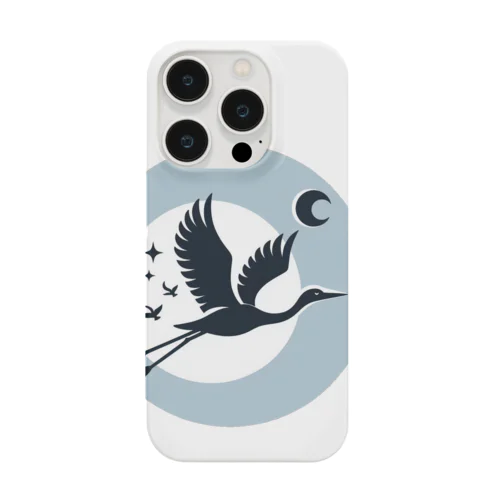 鶴の夜散歩 Smartphone Case