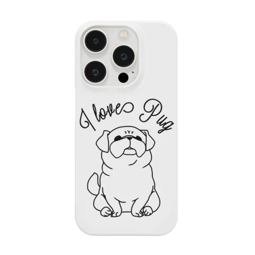 I LOVE パグ Smartphone Case