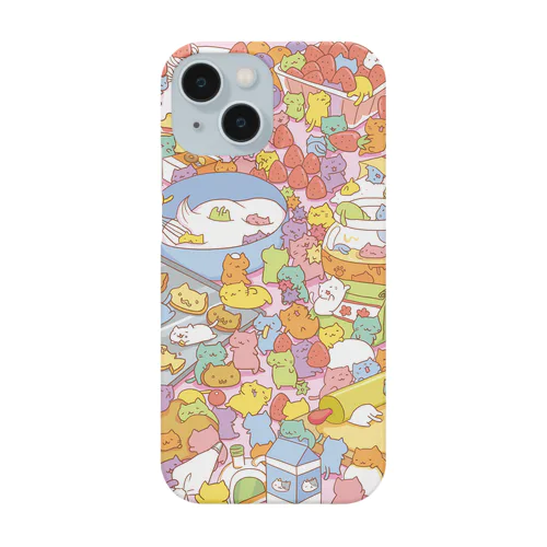 みっちりねこ　スイーツみっちみち Smartphone Case