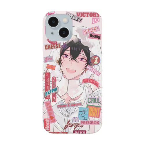 🤍白ルカケース🤍 Smartphone Case