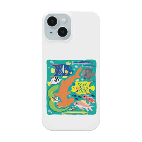 キング&クイーンエンゼルフィッシュ(表) Smartphone Case