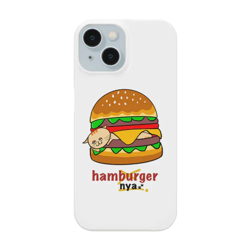 ハンバーガーネコ Smartphone Case