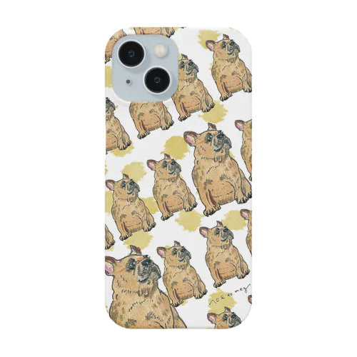 きょろりフォーンブヒdot×モノグラム Smartphone Case