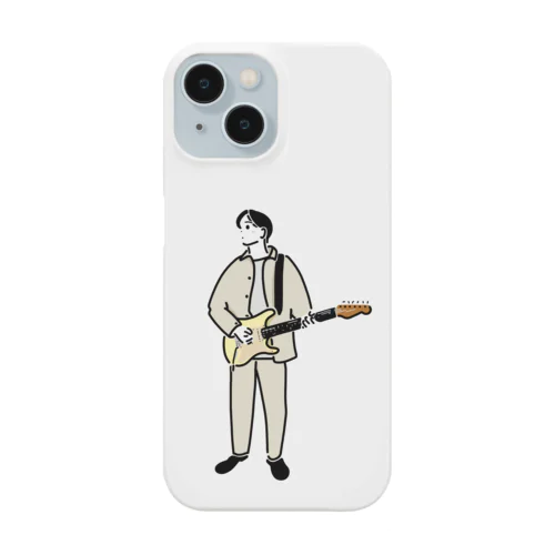 Guitarist　SOTOZONO KAZUMA　【white】 Smartphone Case