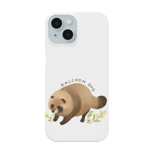 フワフワ・モフモフ可愛いタヌキ Smartphone Case