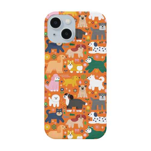 犬(オレンジ) Smartphone Case