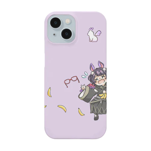 スマホおもいよ〜💦【パープル】 Smartphone Case