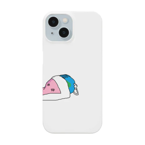 おねんねする地球スマホケース Smartphone Case