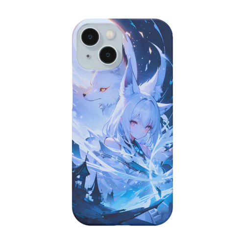 Magical Winter Journey　〜雪に染められた銀世界の旅〜　No.1「ある冬の夜の出来事」 Smartphone Case