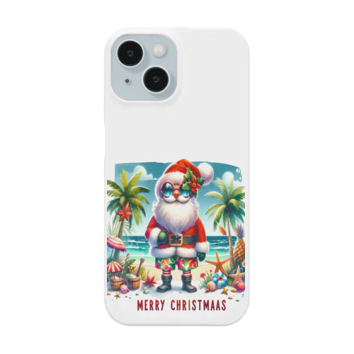 Merry Christmasシリーズ　サンタのサマークリスマス」 Smartphone Case