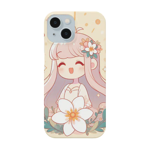 少女とお花🌸 Smartphone Case