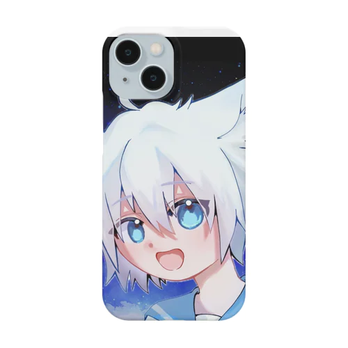 しろめにゃそらいろ Smartphone Case