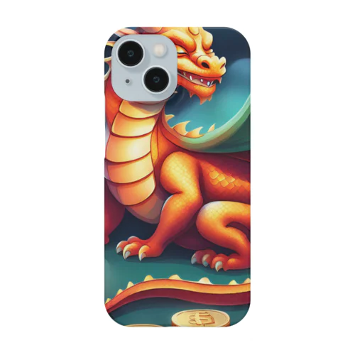 龍　金運アップ　干支 Smartphone Case