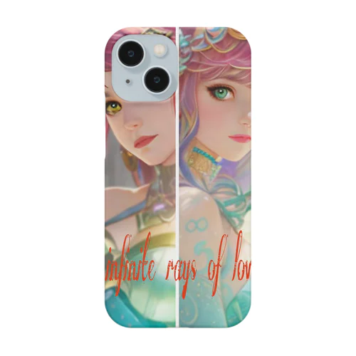 There are infinite rays of love in my eyes Smartphone Case