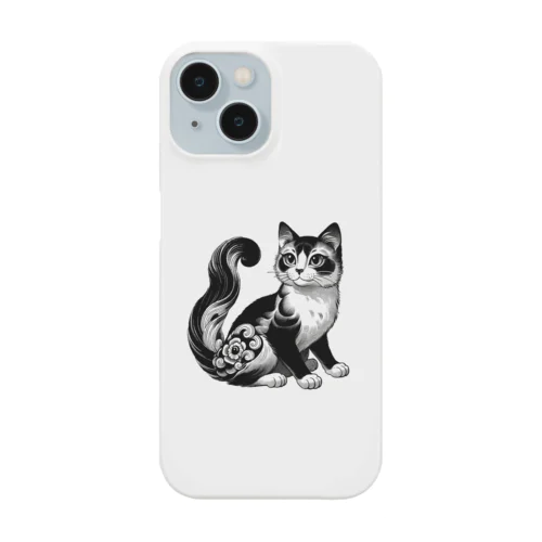 和風な猫 Smartphone Case