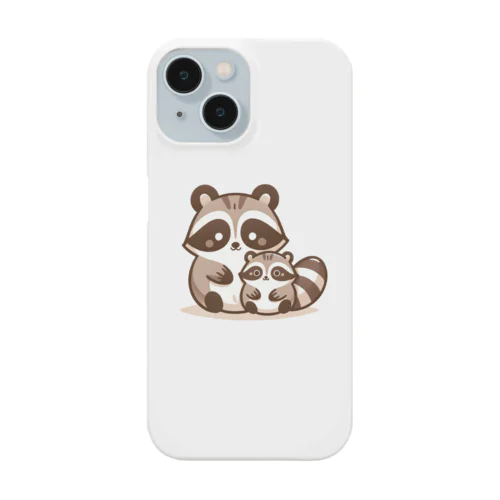 ほのぼのアライグマ家族物語 Smartphone Case