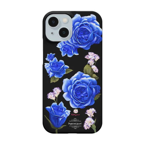 【ロイヤル薔薇】ロイヤルブルー Smartphone Case