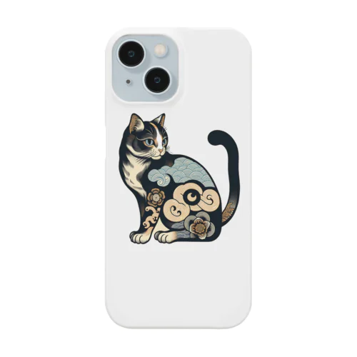 日本模様ねこ Smartphone Case