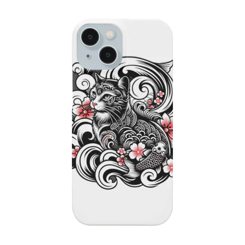 tatoo cat Smartphone Case